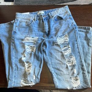 Boyfriend shorts Long pair of jeans size 27